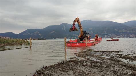 Iseo Rimosse Tonnellate Di Rifiuti Dalle Lamette Prima Brescia