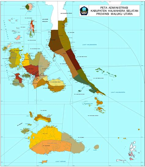 Peta Kabupaten Halmahera Selatan