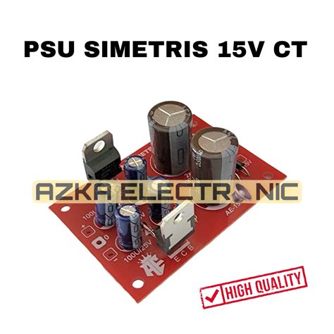 Kit Power Supply Simetris PSU Regulator 15V CT AE 15 Lazada Indonesia