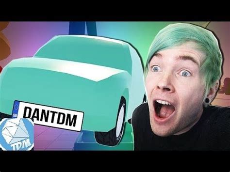 Dantdm Driving My New Car Dantdm New Cars The Diamond Minecart