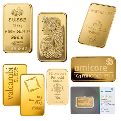 10 Gram Best Value Gold Bar - Brand New - Bullion Giant