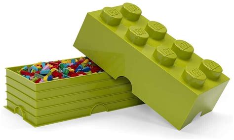 Lego Brique De Rangement Tenons Vert Clair Au Meilleur Prix Sur Idealo Fr