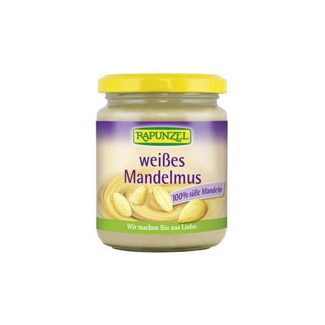 RAPUNZEL Mandelmus Weiss Bio Glas 500 G Online Kaufen Pflanzenmus