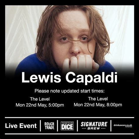 Lewis Capaldi: Album Q&A + Acoustic Performance Show 2 — The Level Nottingham