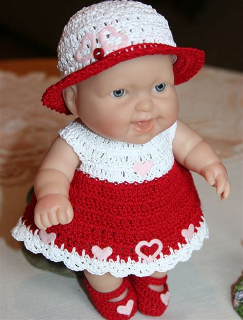 Pdf Pattern Crochet Inch Ltl Lil Cutesies Berenguer Doll Etsy