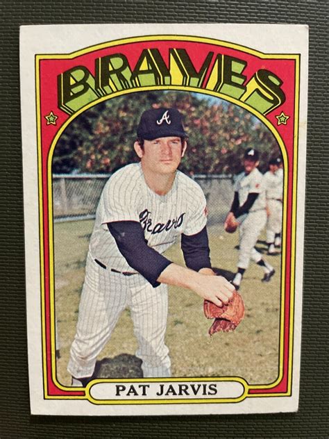 Topps Pat Jarvis Atlanta Braves High Number Ebay