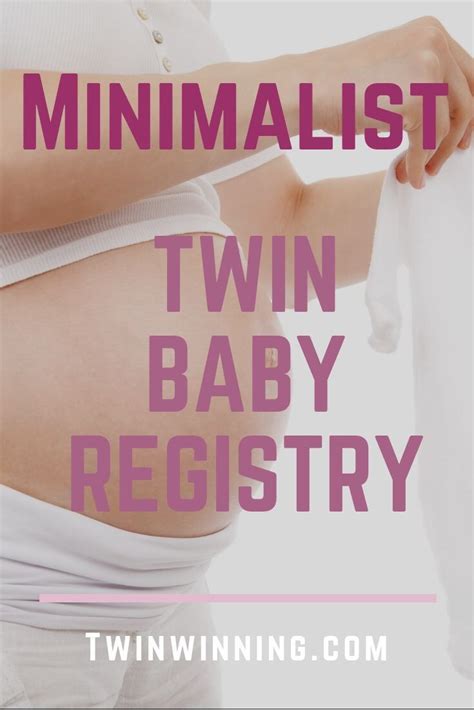 Twin Baby Registry Checklist For The Minimalist Mom Twin Winning