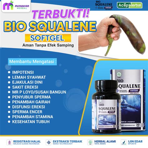 Jual Bio Squalene Obat Impotensi Dan Lemah Syahwat Mr P Loyo Eja