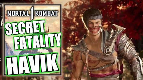 Mortal Kombat Havik Secret Fatality Youtube