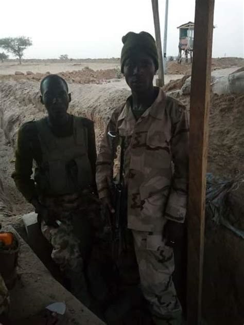 Gallant Nigerian Soldiers Gallantly Destroy Boko Haram Members Graphic