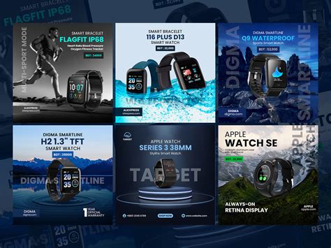 Smart Watch Social Media Post Design On Behance