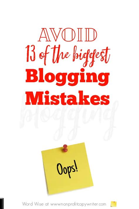 The Most Successful Blogs Avoid These 13 Mistakes