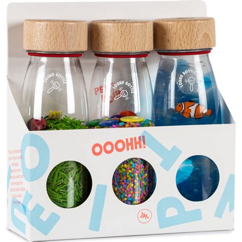 Bouteille Sensorielle X3 Pack Sound Eco PETIT BOUM Lou In Woods