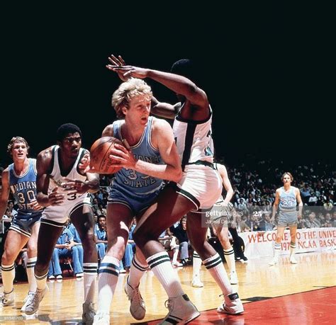 News Photo Final Four Indiana State Larry Bird In Action Vs