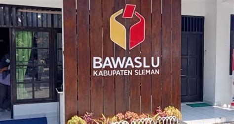 Infopublik Jelang Masa Tenang Bawaslu Sleman Imbau Peserta Pemilu