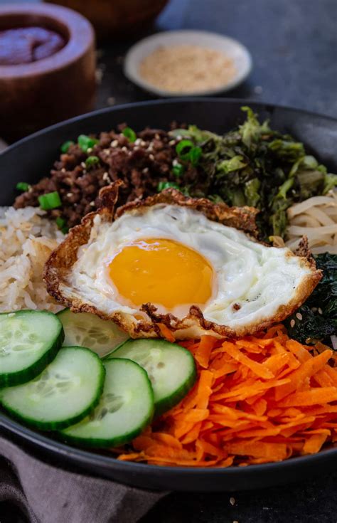 Bibimbap Recipe (Korean Beef Rice Bowl) - Olivia's Cuisine