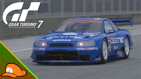 Gran Turismo 7 Nissan Calsonic Skyline GT R GT JGTC YouTube