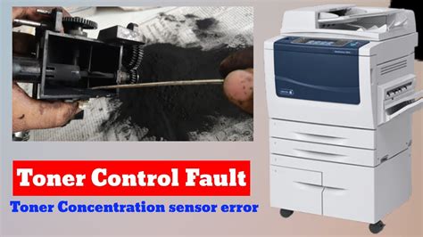 Toner Control System Fault Toner Concentration Sensor Error Xerox