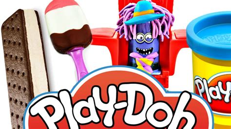 Playdoh New Play Doh Ice Cream Play Dough Popsicles And Play Doh