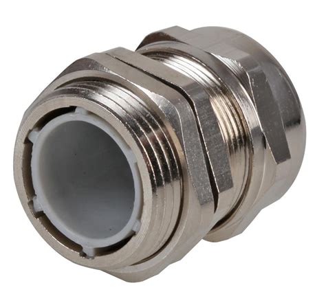 M Ma M Brass Nickel Plated Cable Gland Mm Dia Pro Power Cpc