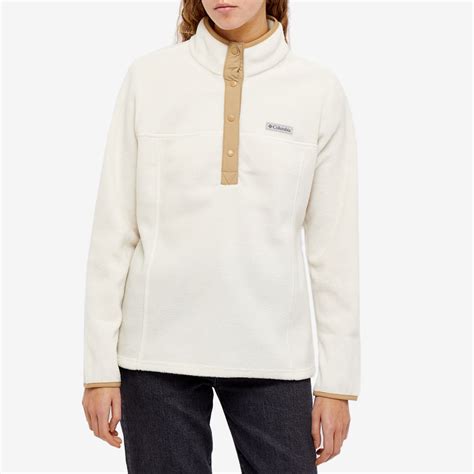 Columbia Benton Springs Half Zip Fleece Chalk End