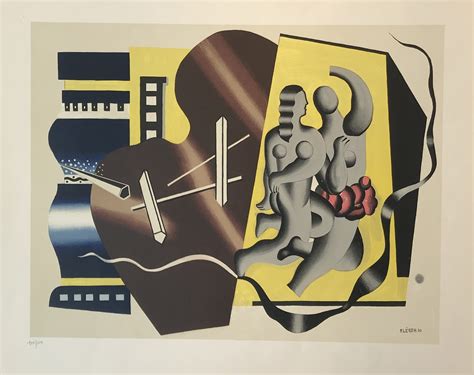 Fernand Leger Composition Avec Figures C Lithograph For Sale