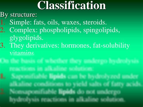 Solution Lipids Classification Structure And Biological Role Studypool