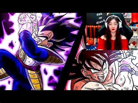 C Tia Fl Via Reagindo Ao Goku Vs Vegeta Parte Dragon Ball Z React