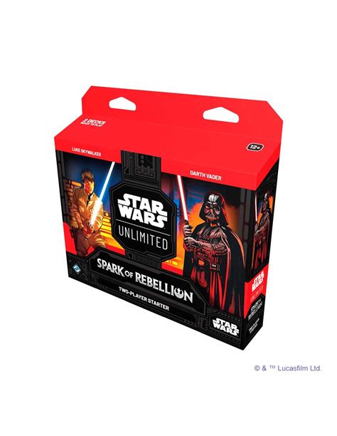 Star Wars Unlimited Spark Of The Rebellion Starter Box English