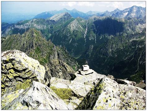 Rysy Najwy Szy Szczyt Polskich Tatr Rysy Tatry Natural Landmarks