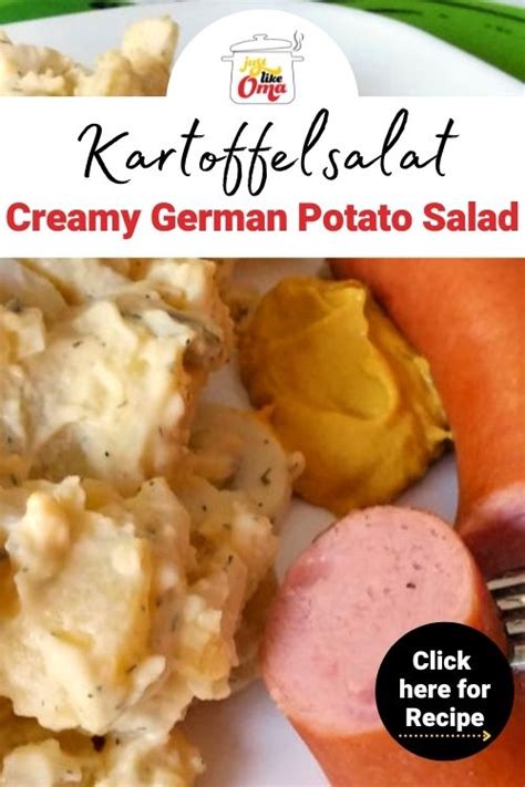 The Creamy German Potato Salad Recipe With Dill Omas Kartoffelsalat