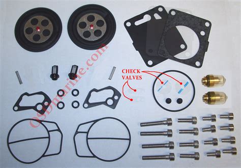 Osd Back To Oem Sea Doo Dual Carb Rebuild Kit Osd