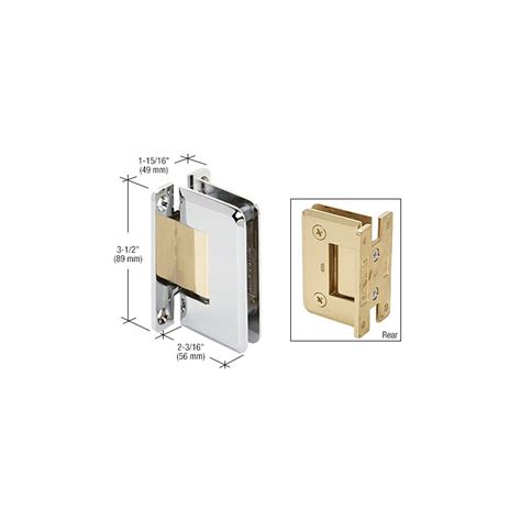 Buy P1n537cba Crl Chrome With Brass Accents Pinnacle 537 Series Wall