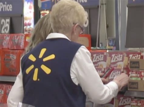 Walmart Greeter Turns Around To See Her Ex Husband 43 Years Later