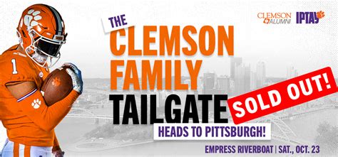 Clemson Family Tailgate Heads To Pittsburgh – IPTAY