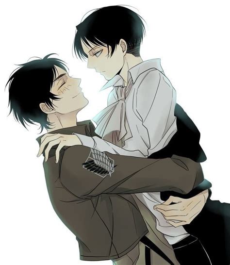 Rivaille Levi X Eren Jaeger Attack On Titan Pinterest