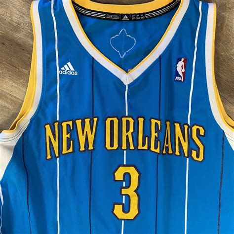 NEW ORLEANS HORNETS CHRIS PAUL ADIDAS SWINGMAN NBA BASKETBALL JERSEY ...