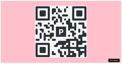 Qr Code Styling Examples Codesandbox