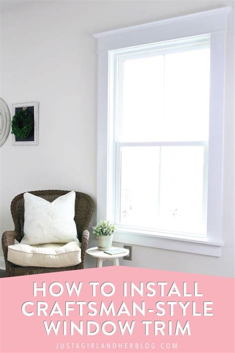 How To Install Craftsman Style Interior Window Trim Craftsman Style