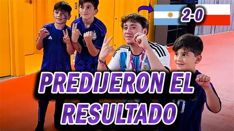 Paulo Londra Y Los Hijos De Messi Predijeron El Resultado De Argentina