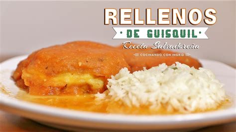 Como Hacer Rellenos De Guisquil Chayote Receta Salvadore A Youtube