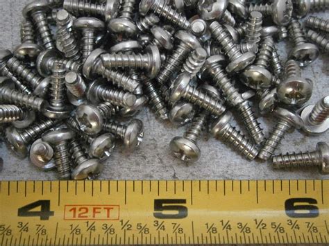 Amazon Tapping Screws 6 X 3 8 Long Phillips Pan Head Type B