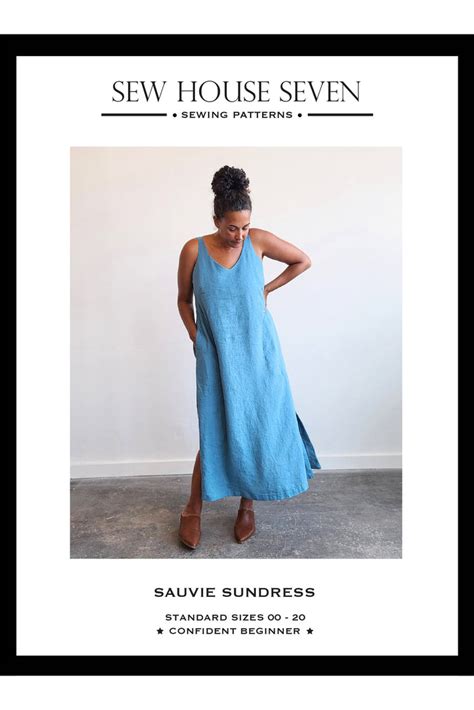 Sauvie Sundress Sewing Pattern Printed Sew House Seven