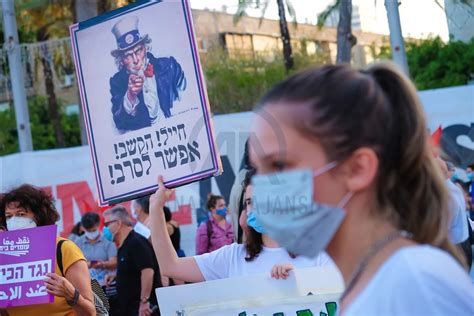 Thousands Protest Against Israels Annexation Plan In Tel Aviv