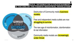 Expanding Boundaries Of Community Broadcasting ON AIR To ONLINE PPT