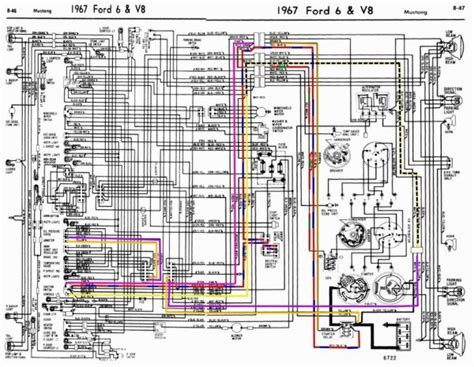 1967 Ford Fairlane Alternator Wiring Diagram With Dash Light