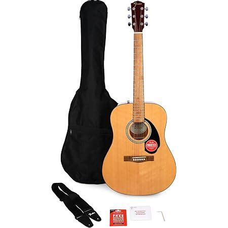 Fender Fa Dreadnought Acoustic Guitar Pack Including Gigbag Strap