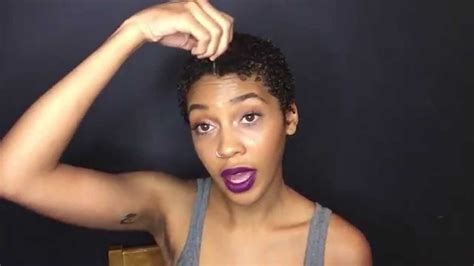 Natural Hair Tutorial Coils On A Twa 4c Youtube