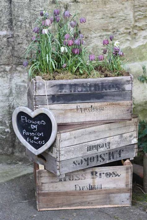 Rustic Wooden Crates Wedding Ideas Page Of Wedding Forward