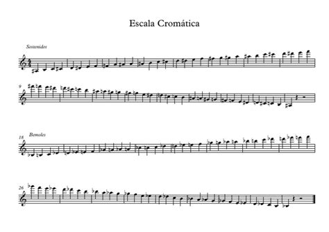 Escala Cromática - Partitura completa.pdf